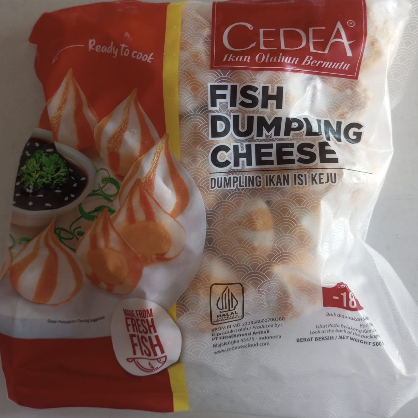 Fish Dumpling Cheese   