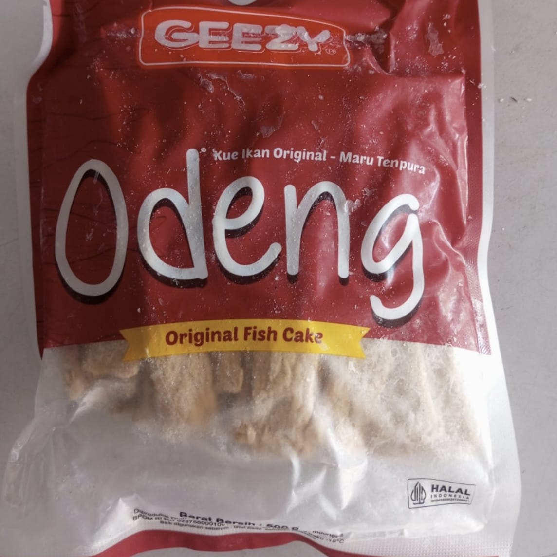 Geezy Odeng Fish Cake 