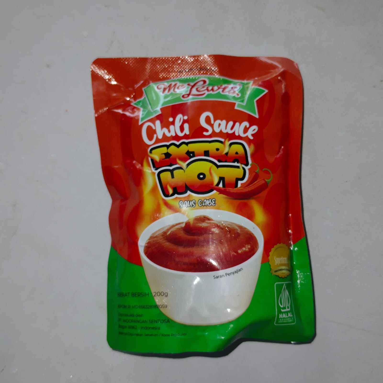 Me Lewis Chili Sauce Exstra Hot
