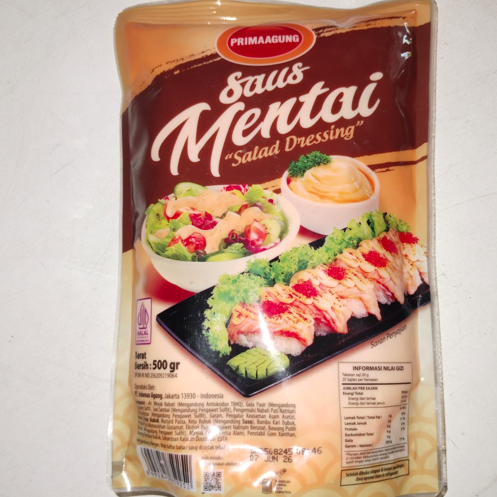 Prima Agung Saus Mentai