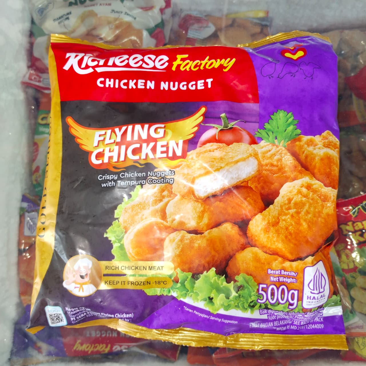 Recheese Flyng chicken nugget 