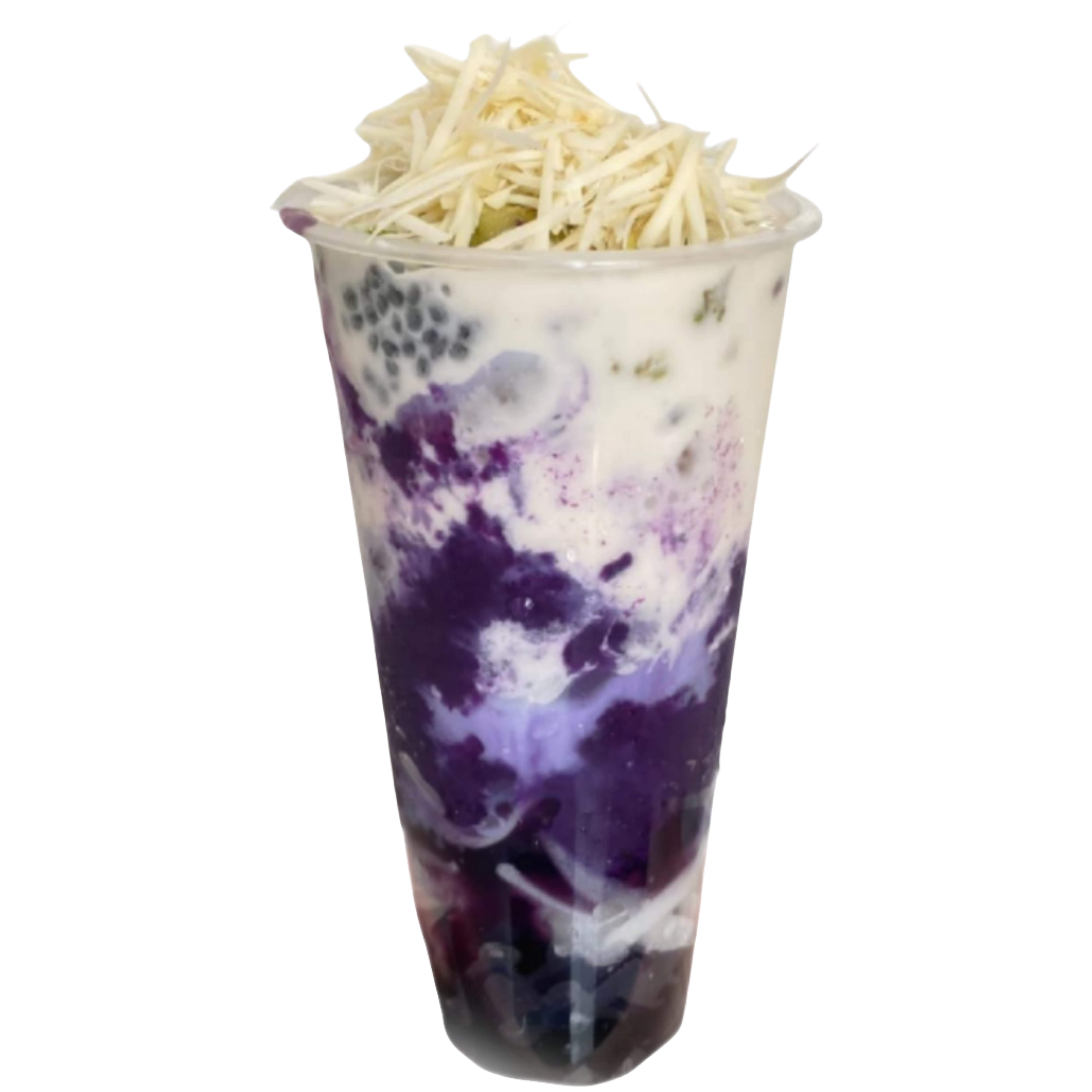 Es Ubi Ungu Toping Keju