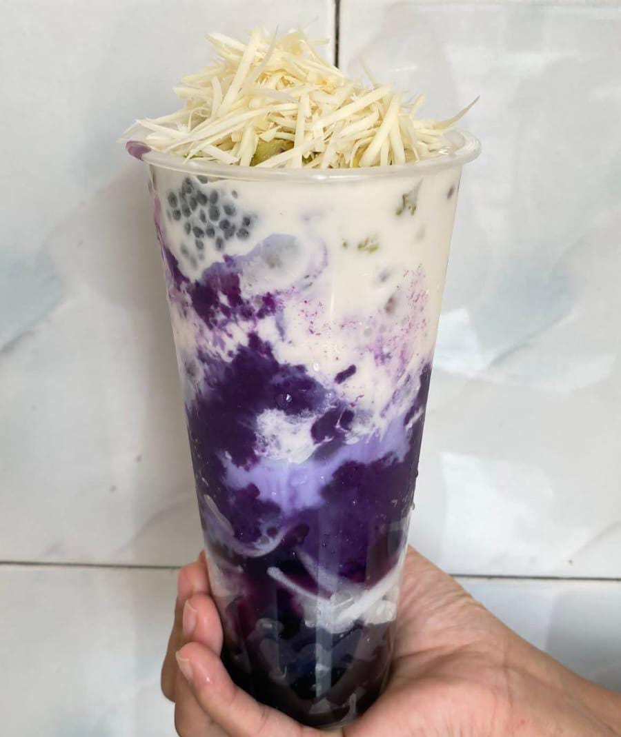 ini foto es teler toping keju