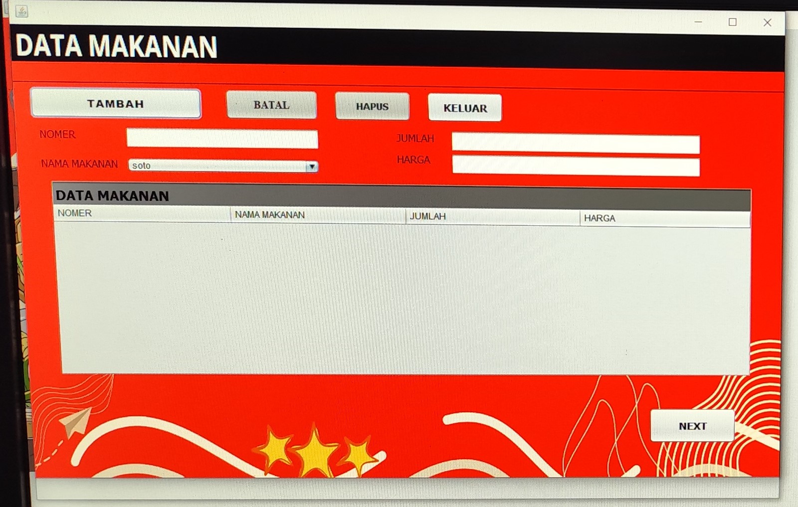 Gambar Crud Kelola Data